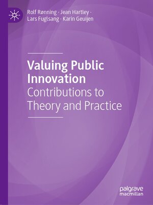 cover image of Valuing Public Innovation